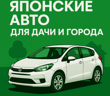 Японские авто для дачи и города: надёжные универсальные модели