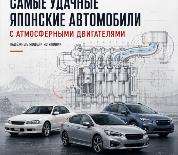 Самые удачные японские автомобили с атмосферными моторами