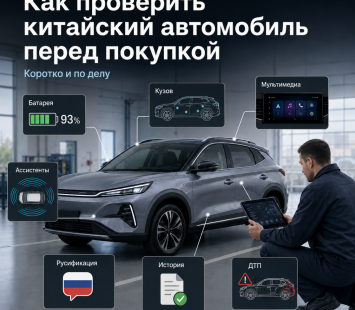 Проверка китайского автомобиля перед покупкой